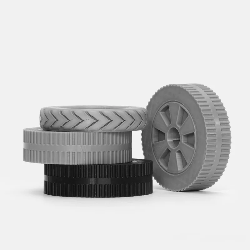 Piezas flexibles impresas en 3D con filamento TPU